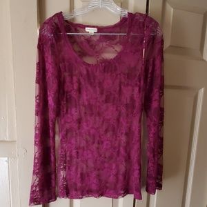Beautiful nwot lace top